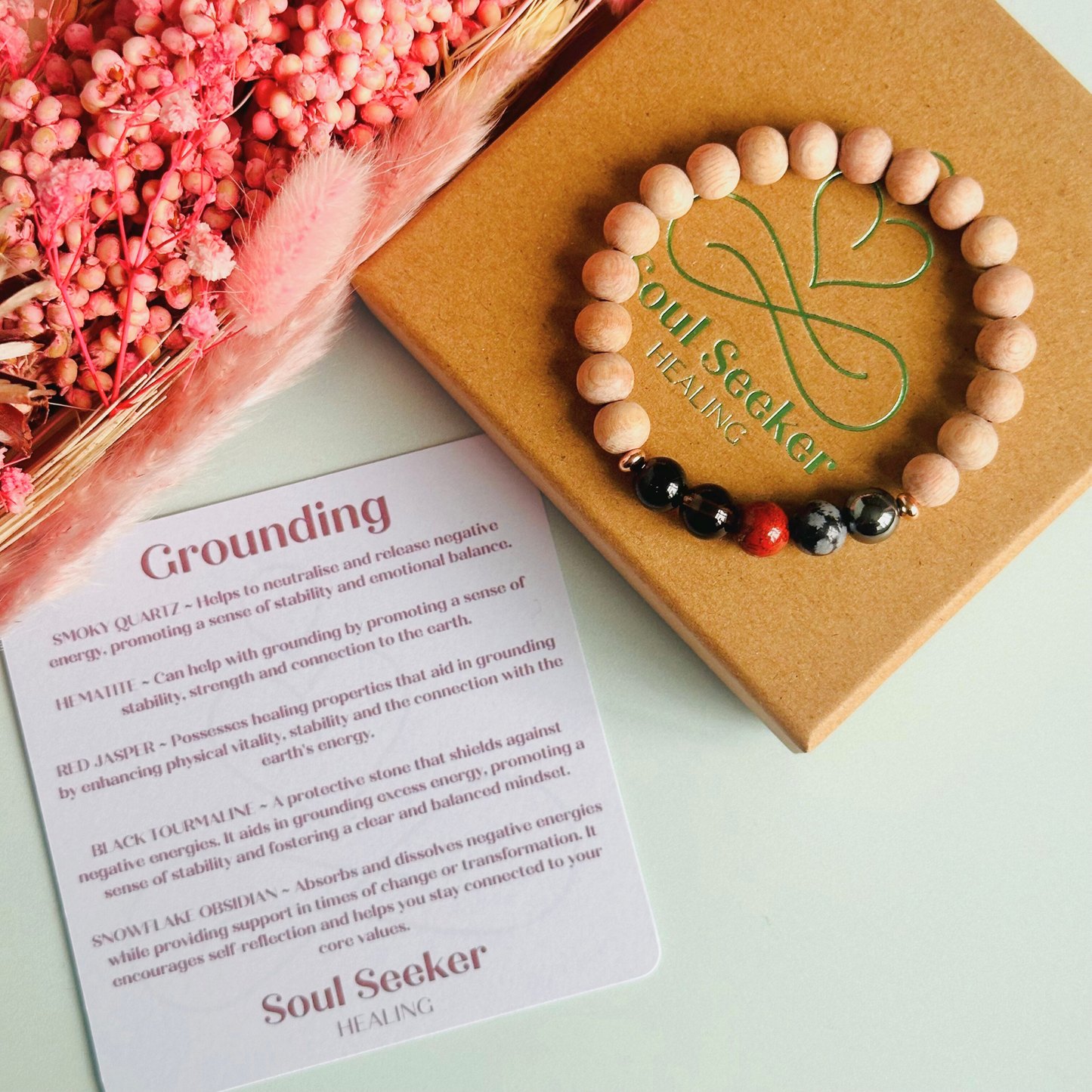 Grounding essential oil diffuser bracelet