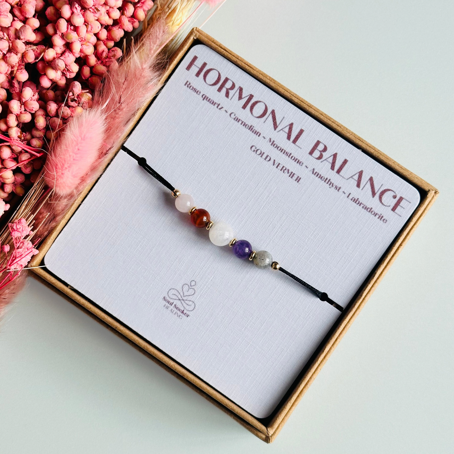 Hormonal balance bracelet