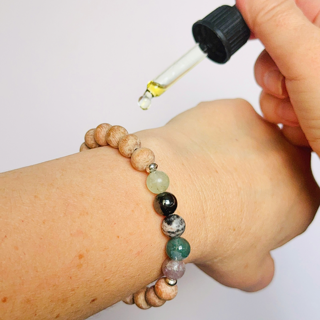 Essential oil diffuser bracelet, focus bracelet, brain fog bracelet, perimenopause bracelet, aromatherapy bracelet, adhd, bracelet for essential oils