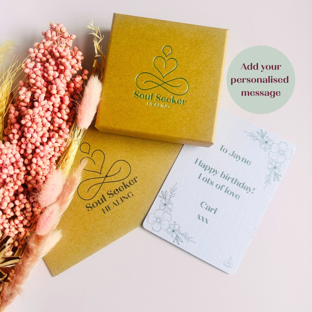 ‘Let them’’ amethyst crystal morse code bracelet