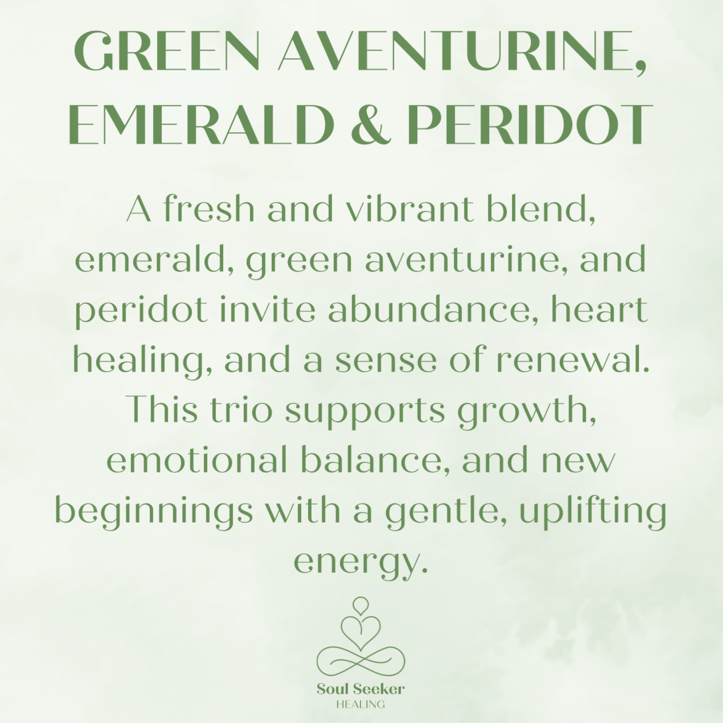 Ombré emerald, green aventurine and peridot gold vermeil ring