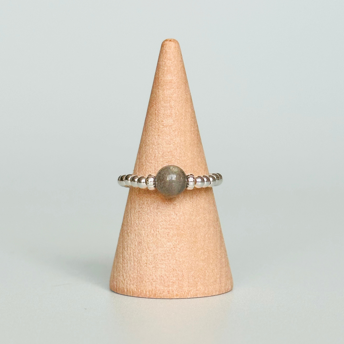 Labradorite sterling silver ring