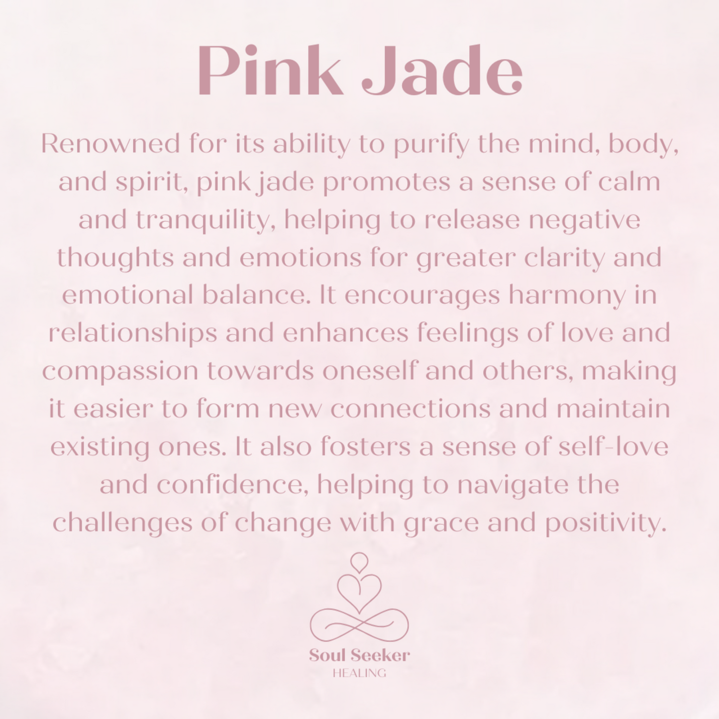 Pink jade properties, pink jade benefits, pink jade healing properties
