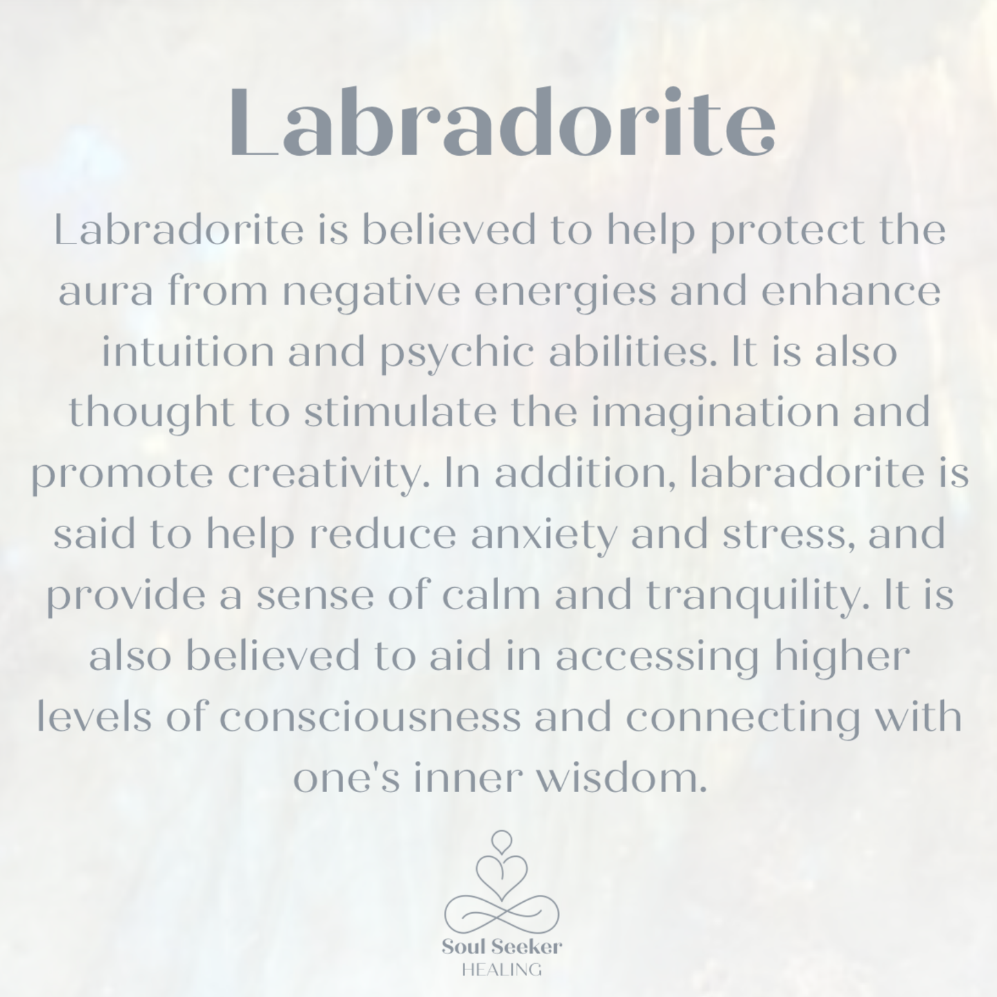 Labradorite essential oil aromatherapy diffuser bracelet