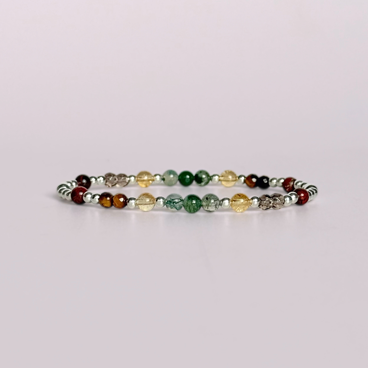 ‘Harvest Moon’ autumn inspired crystal bracelet