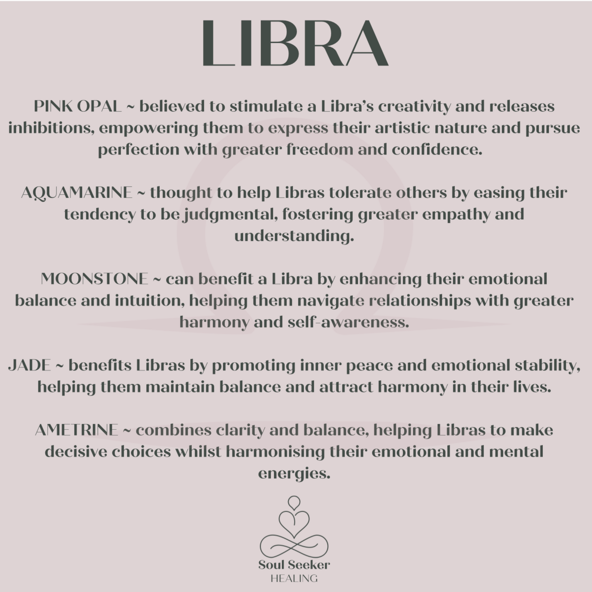 Libra crystals