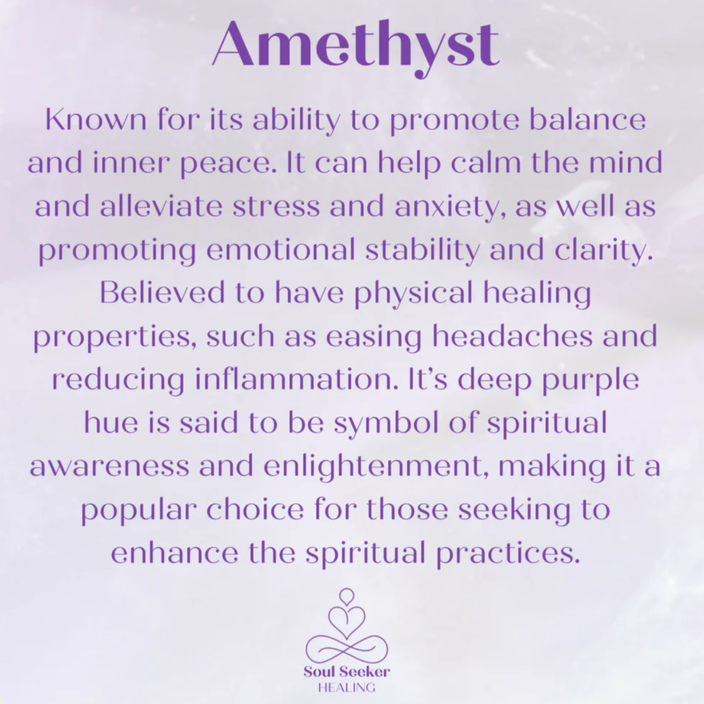 Amethyst essential oil aromatherapy diffuser bracelet