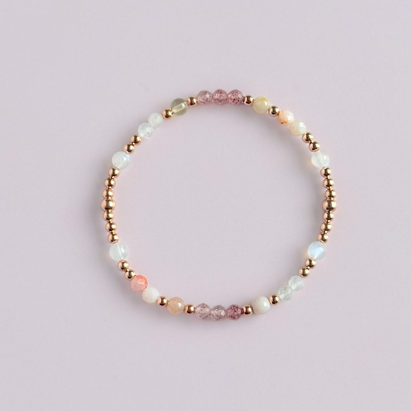 ‘Spring Blossom’ Inspired Spring Themed Crystal Bracelet