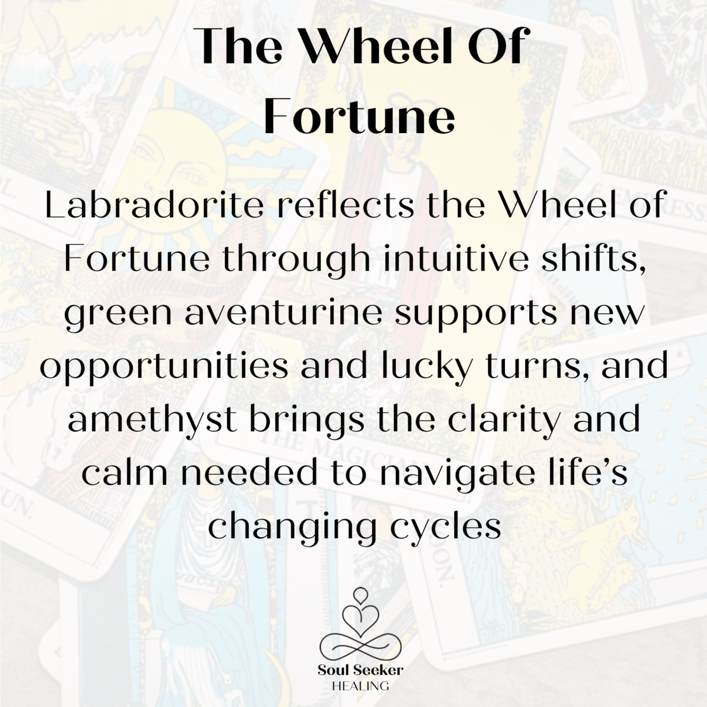 The Wheel Of Fortune Tarot Card Keyring