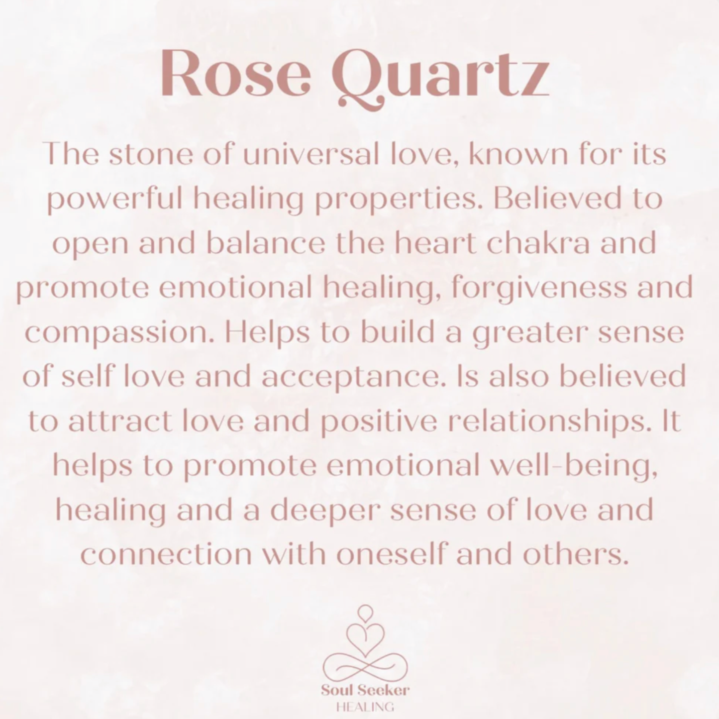 “I Am Enough’’ rose quartz crystal morse code bracelet