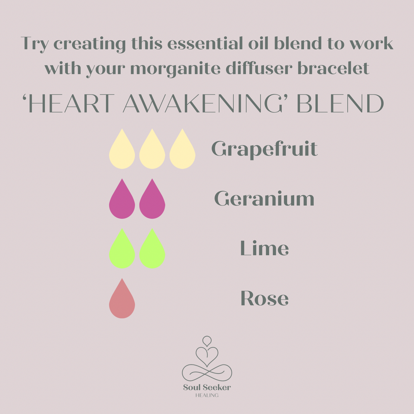 Morganite essential oil aromatherapy diffuser bracelet