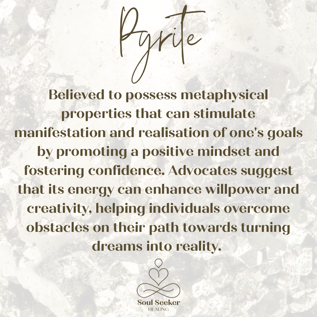 Pyrite benefits, pyrite meaning, pyrite healing properties