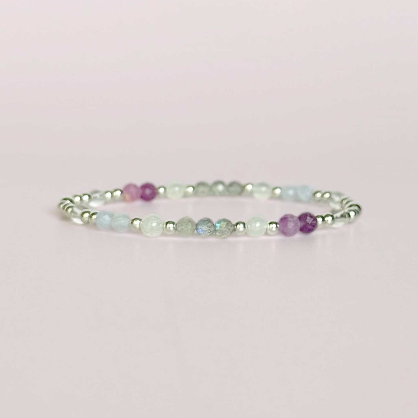 Silent Night festive crystal bracelet