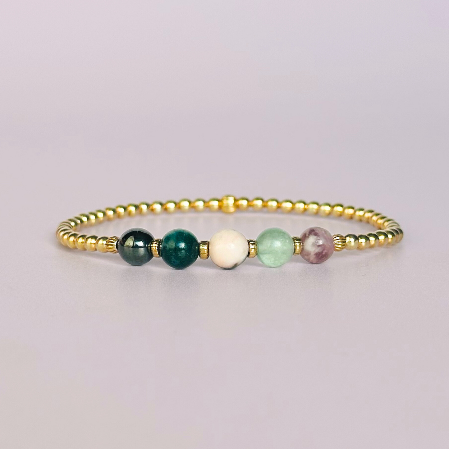 Gold vermeil focus bracelet