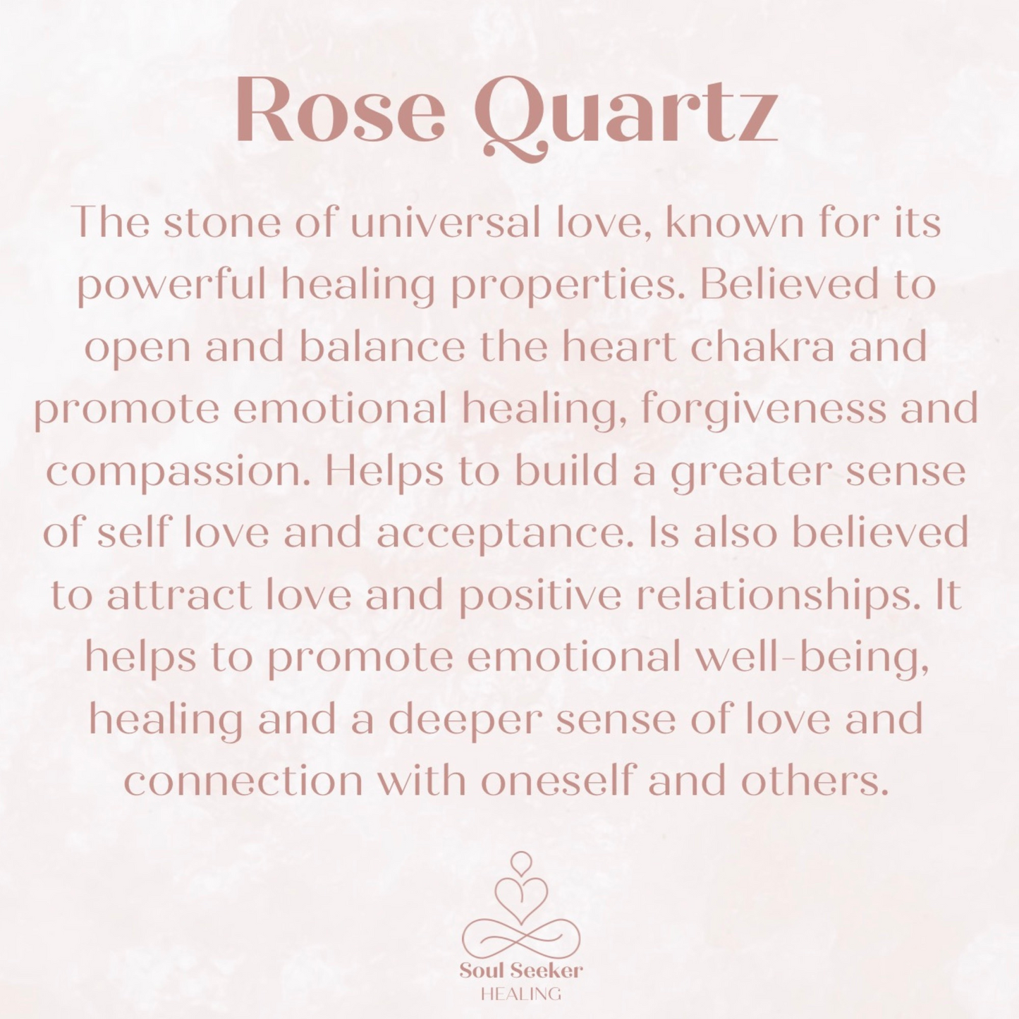 Customisable sterling silver rose quartz 'Love' charm bracelet
