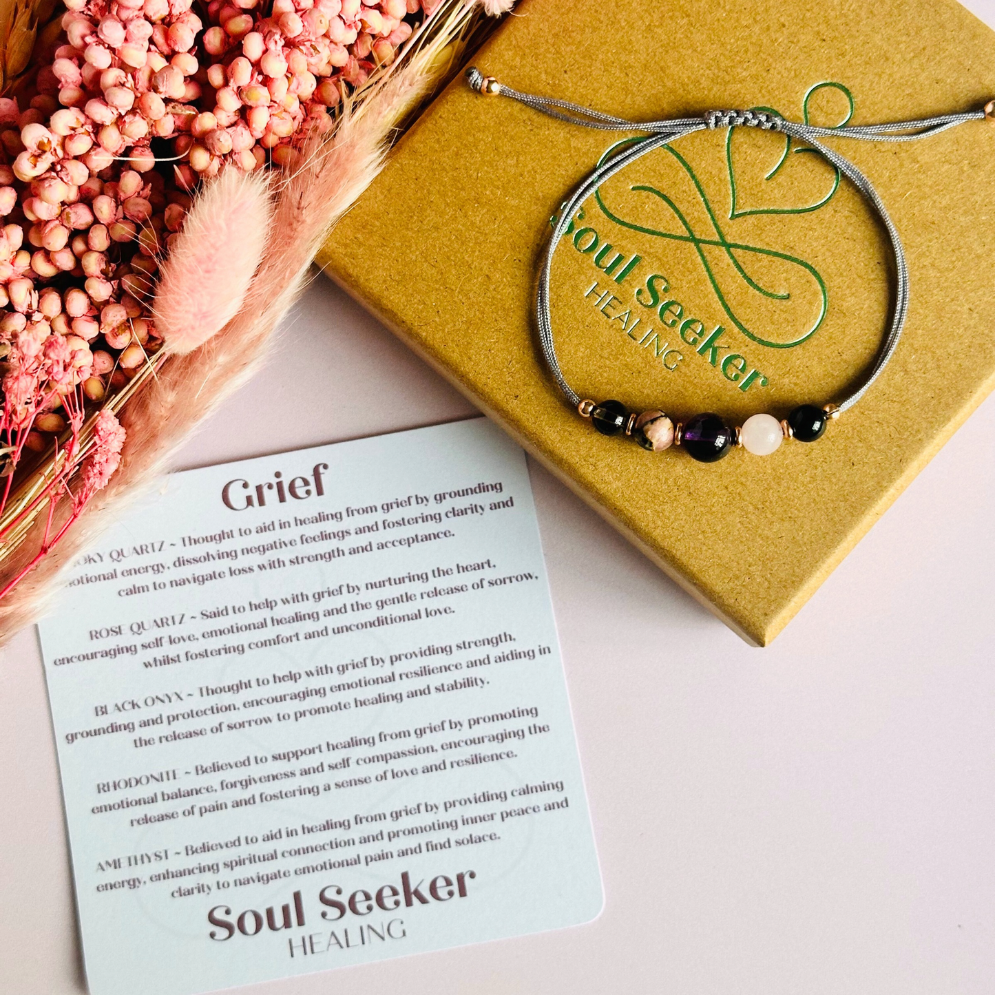 Grief support bracelet