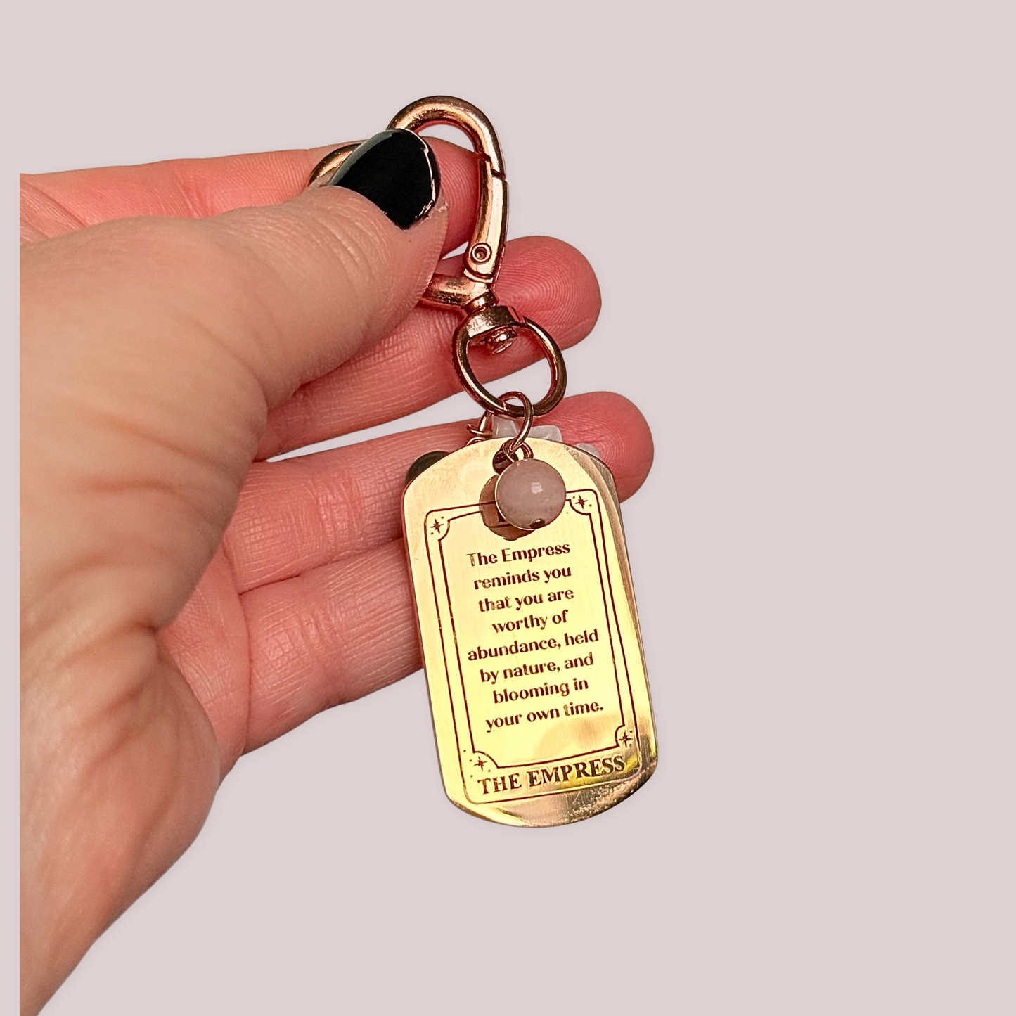The Empress Tarot Card Keyring