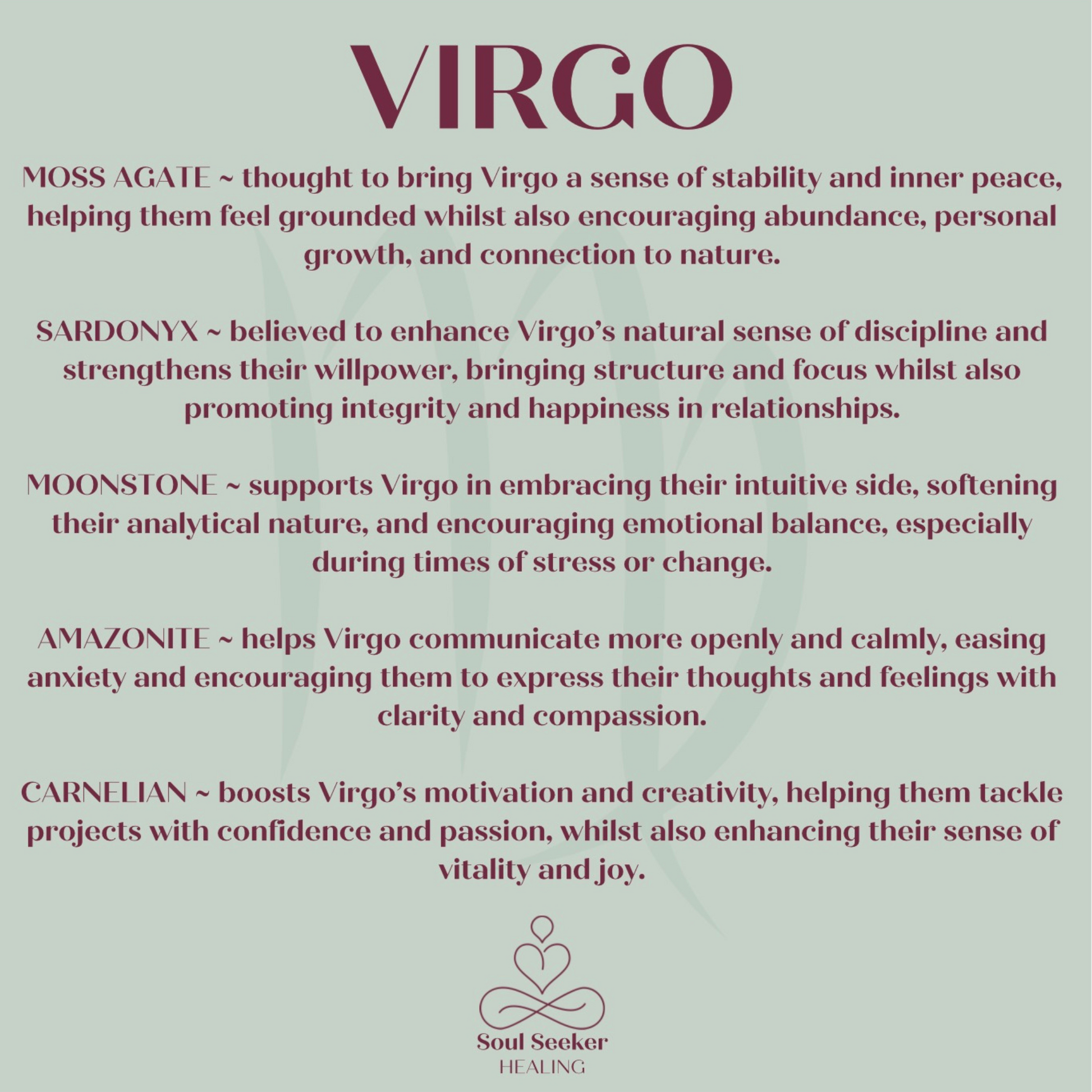 Virgo crystals