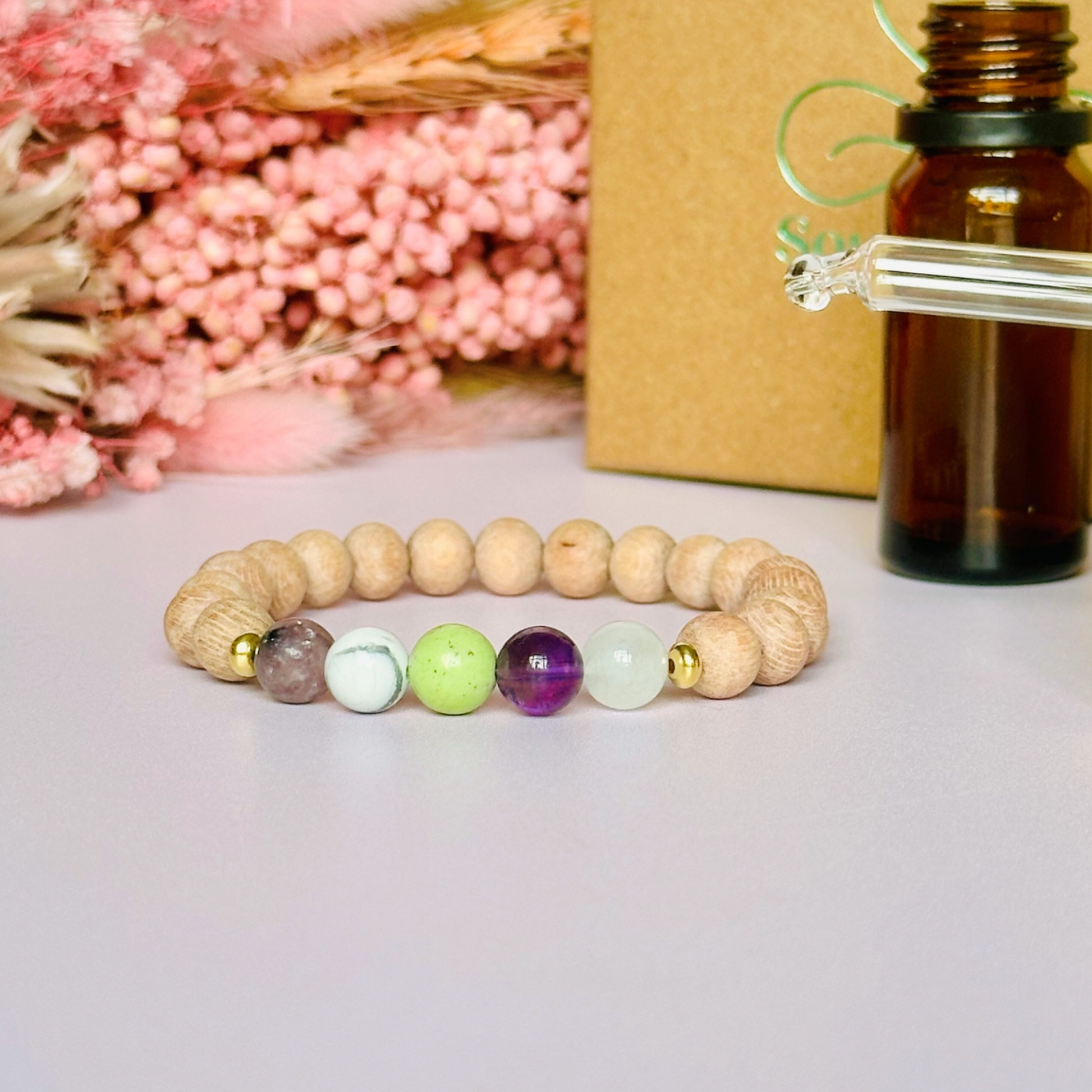 Sleep bracelet, essential oil diffuser bracelet, crystals for sleep, healing crystal bracelet, sleep aromatherapy, help insomnia, sleep well, sleep therapy, sleeping aid, struggle to sleep, help to sleep, improve sleep, good sleep, sleeping aid