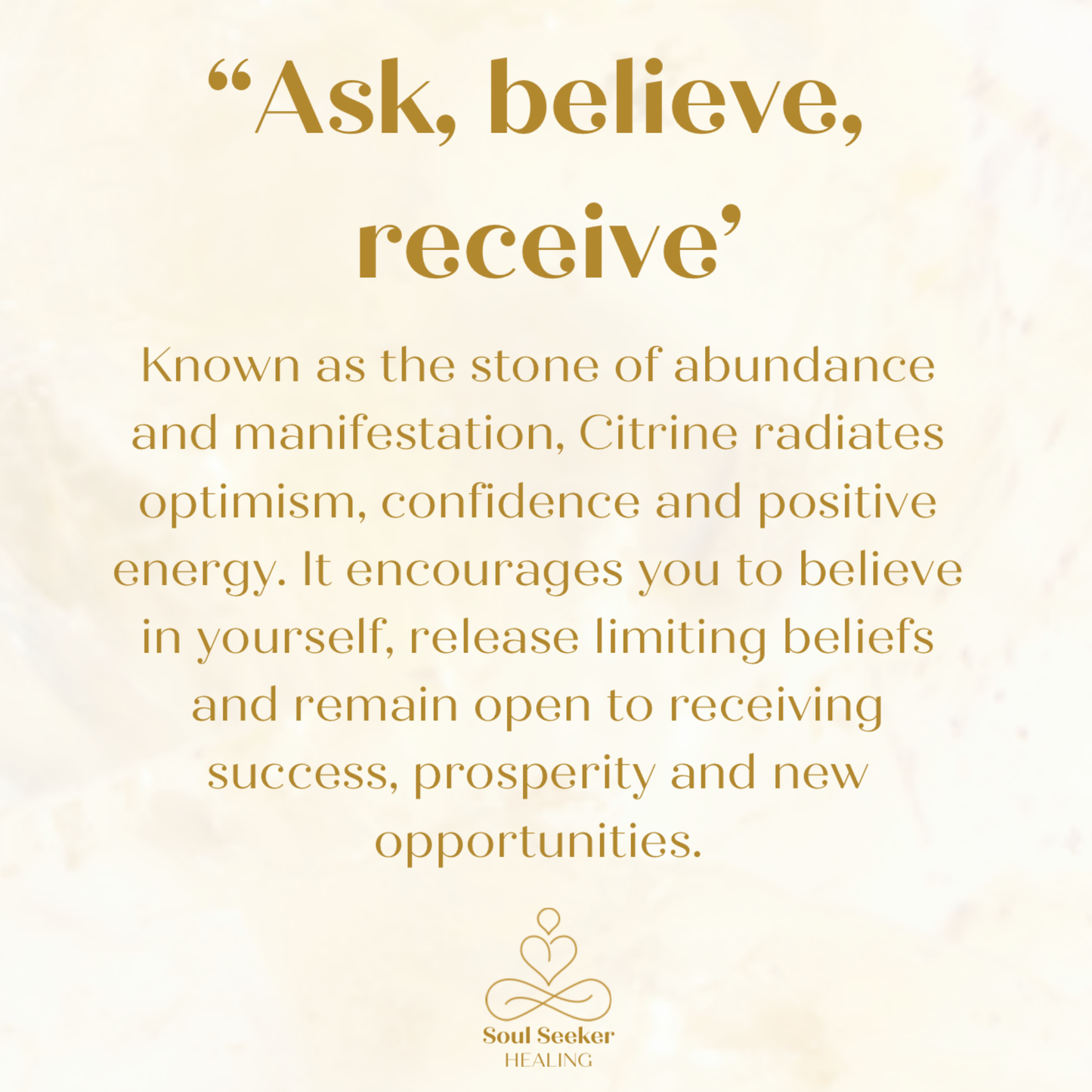 ‘Ask, believe, receive’ citrine crystal morse code bracelet for abundance and manifestation