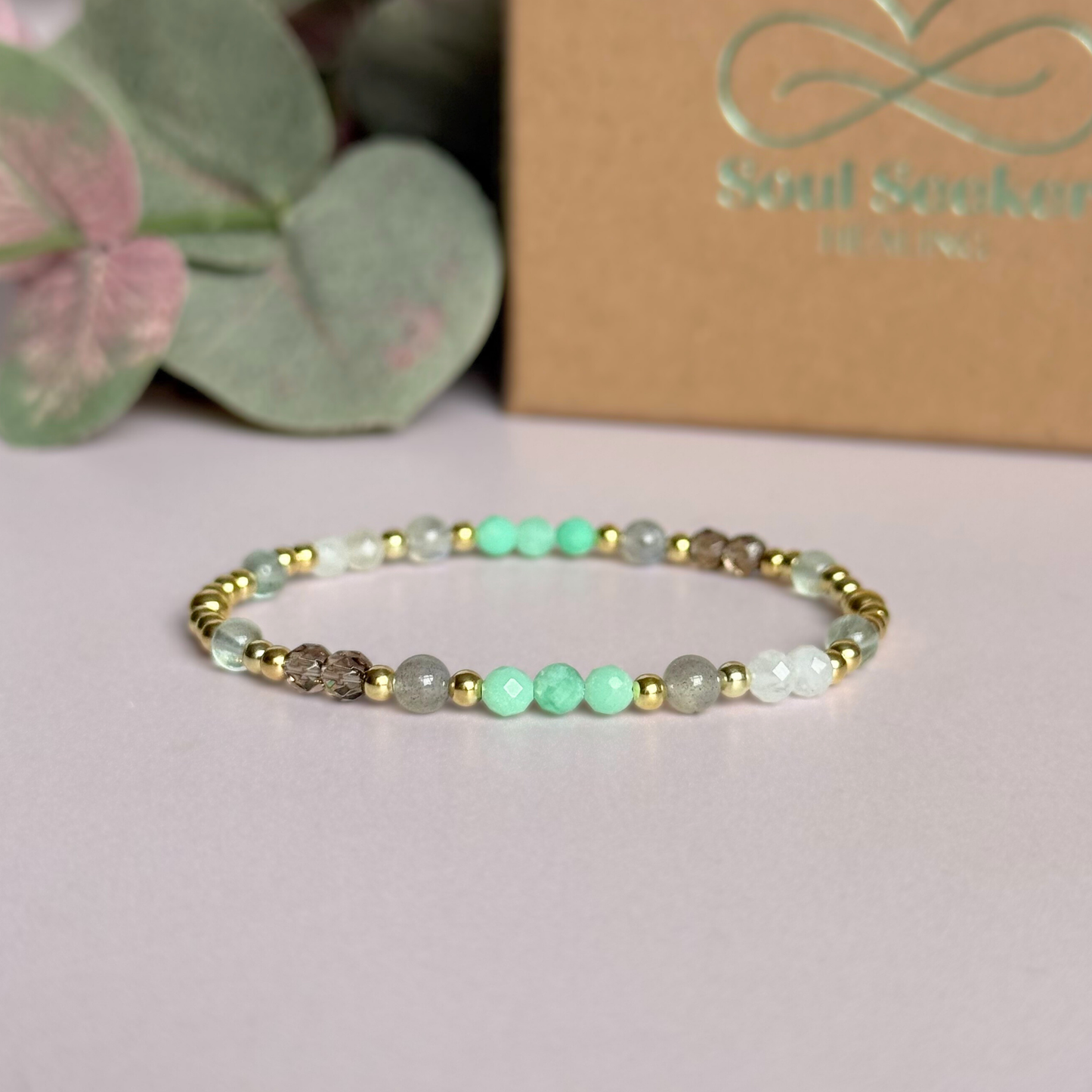 ‘Spring Equinox’ Inspired Spring Themed Crystal Bracelet