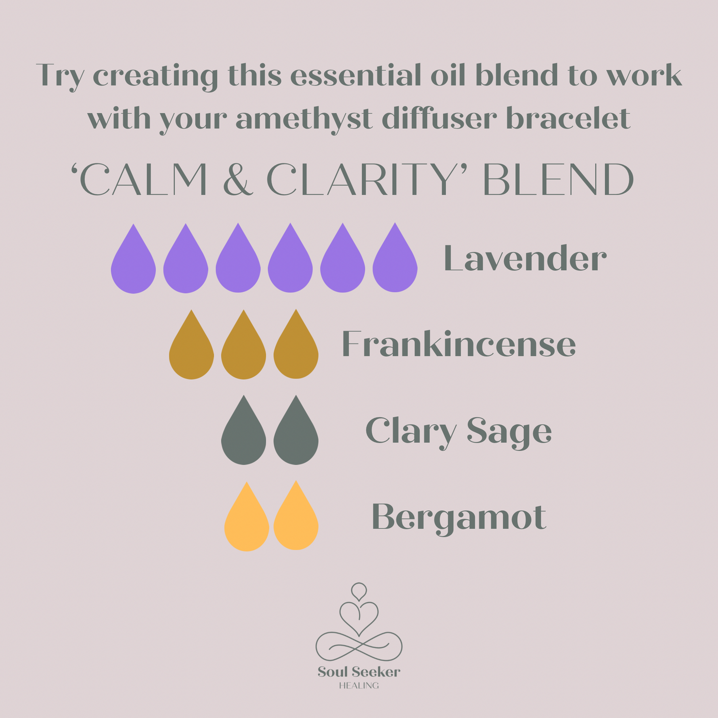 Amethyst essential oil aromatherapy diffuser bracelet