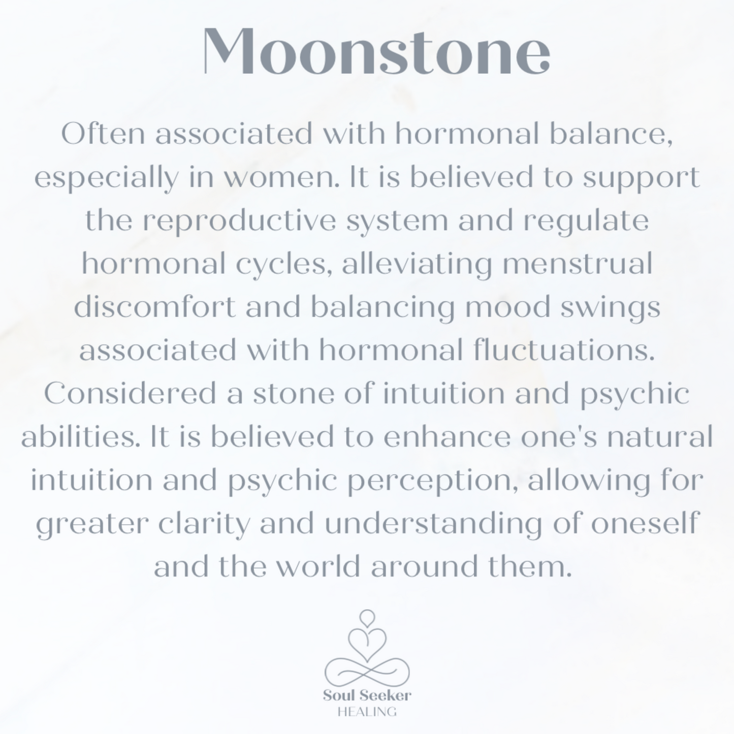 Moonstone benefits
