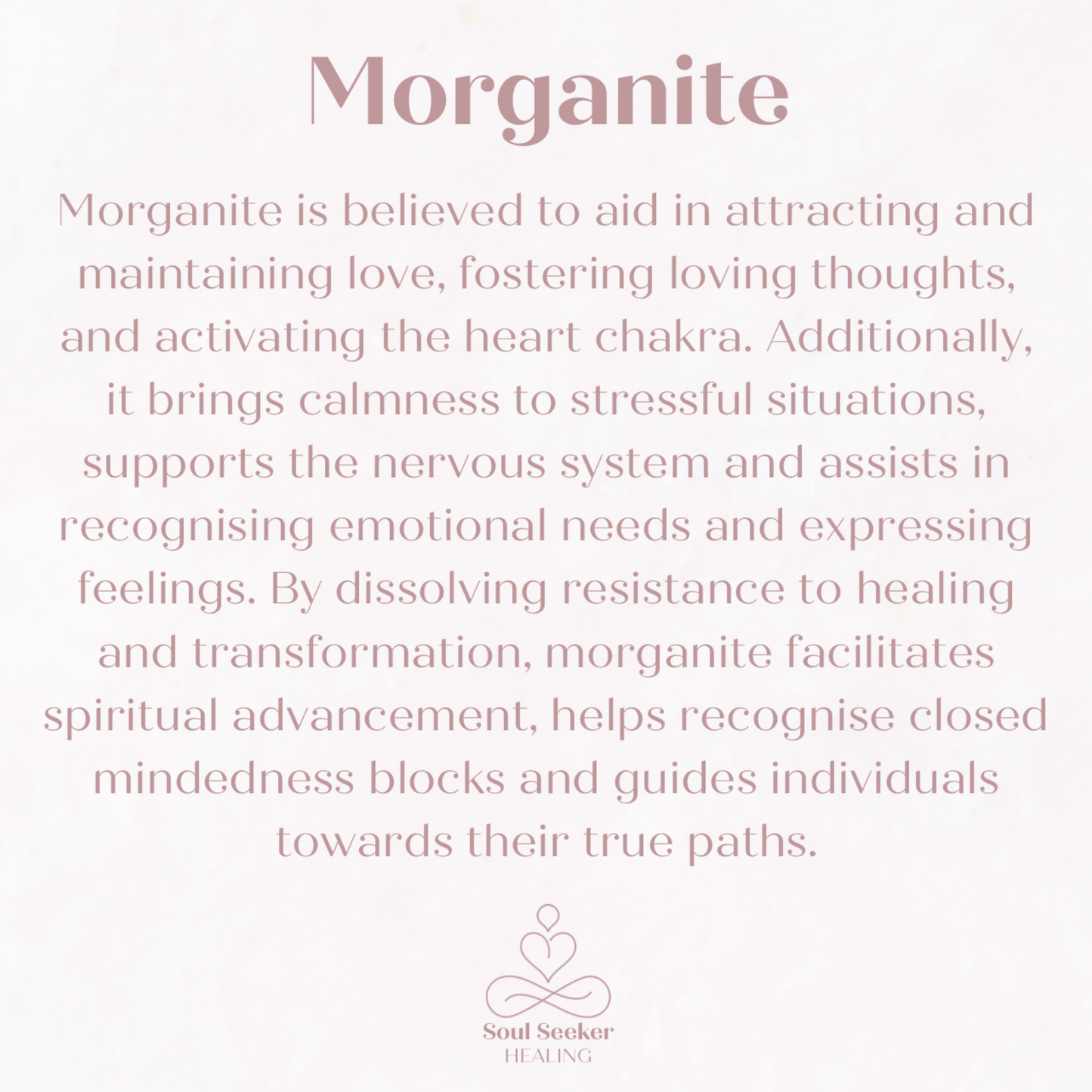 Morganite essential oil diffuser bracelet