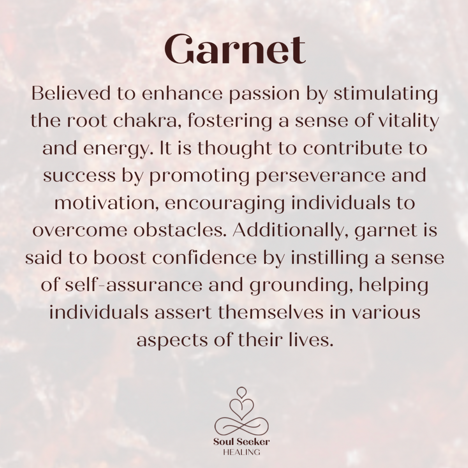 Garnet meaning, garnet benefits, garnet properties