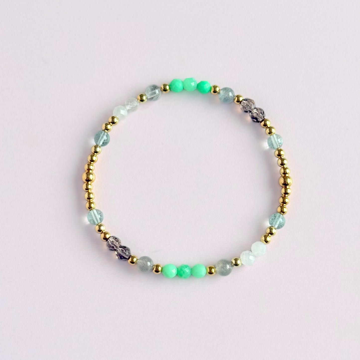 ‘Spring Equinox’ Inspired Spring Themed Crystal Bracelet