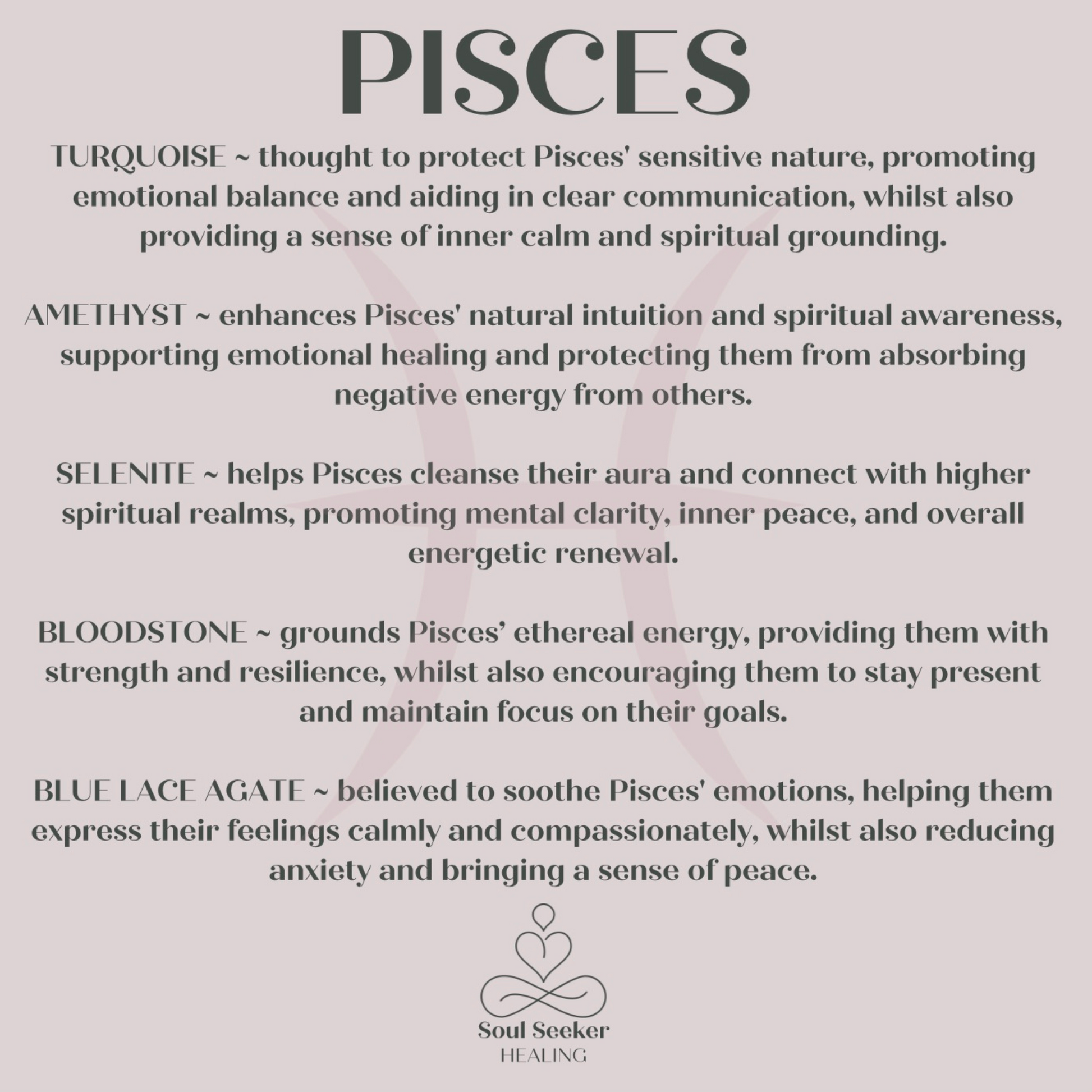 Crystals for Pisces