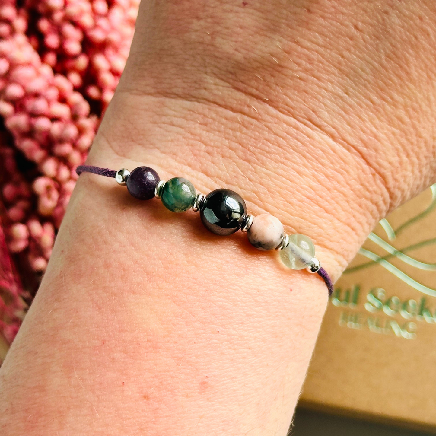 Focus crystal bracelet