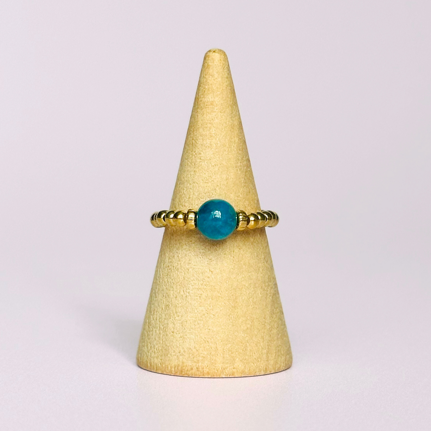 apatite ring, apatite gold ring, apatite ring gold, gold vermeil apatite ring, crystal healing ring, stretch ring, elastic ring