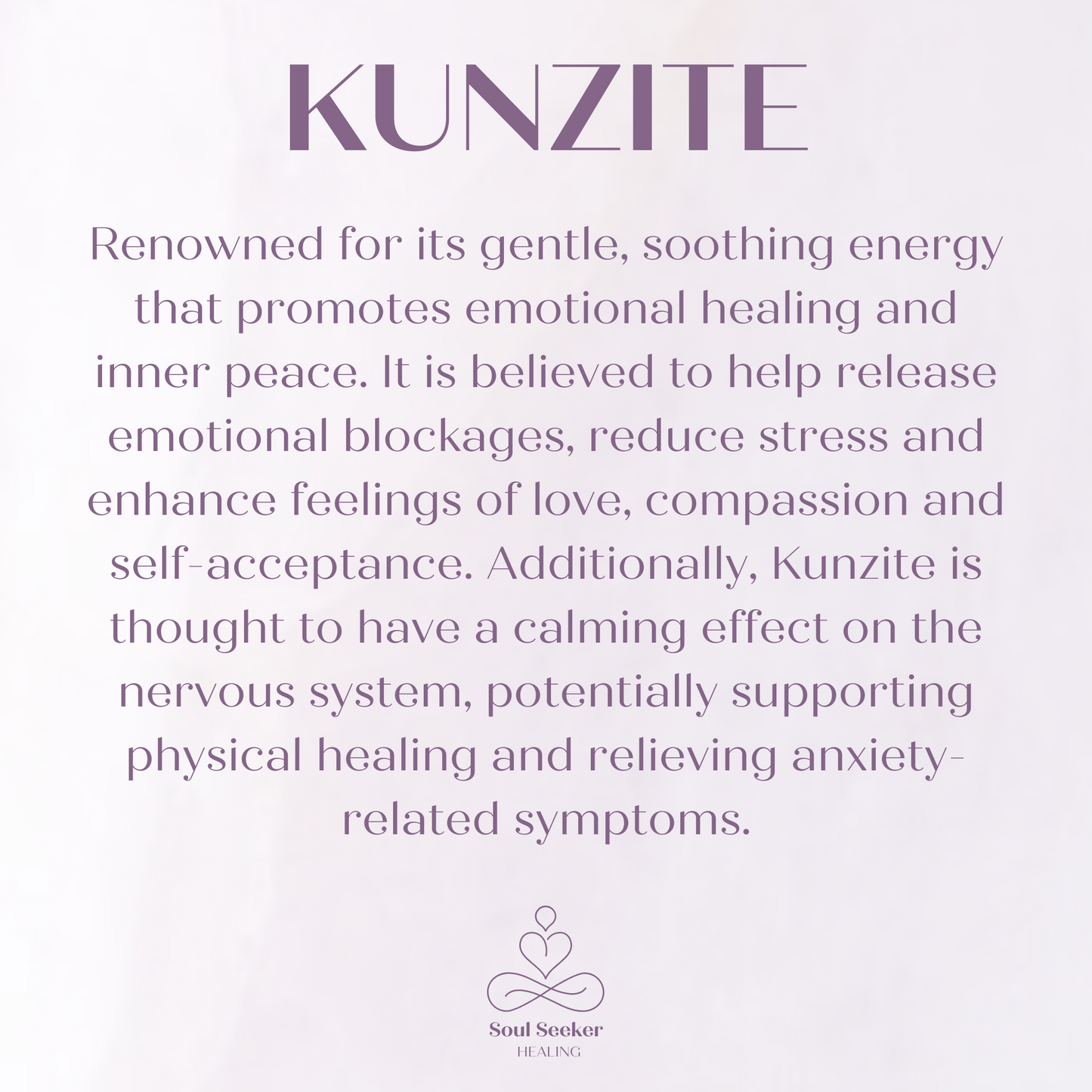Kunzite sterling silver ring