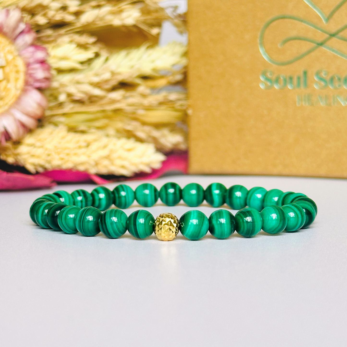 Malachite bracelet, gold malachite bracelet, genuine malachite bracelet, malachite bracelet gold, gold vermeil malachite bracelet
