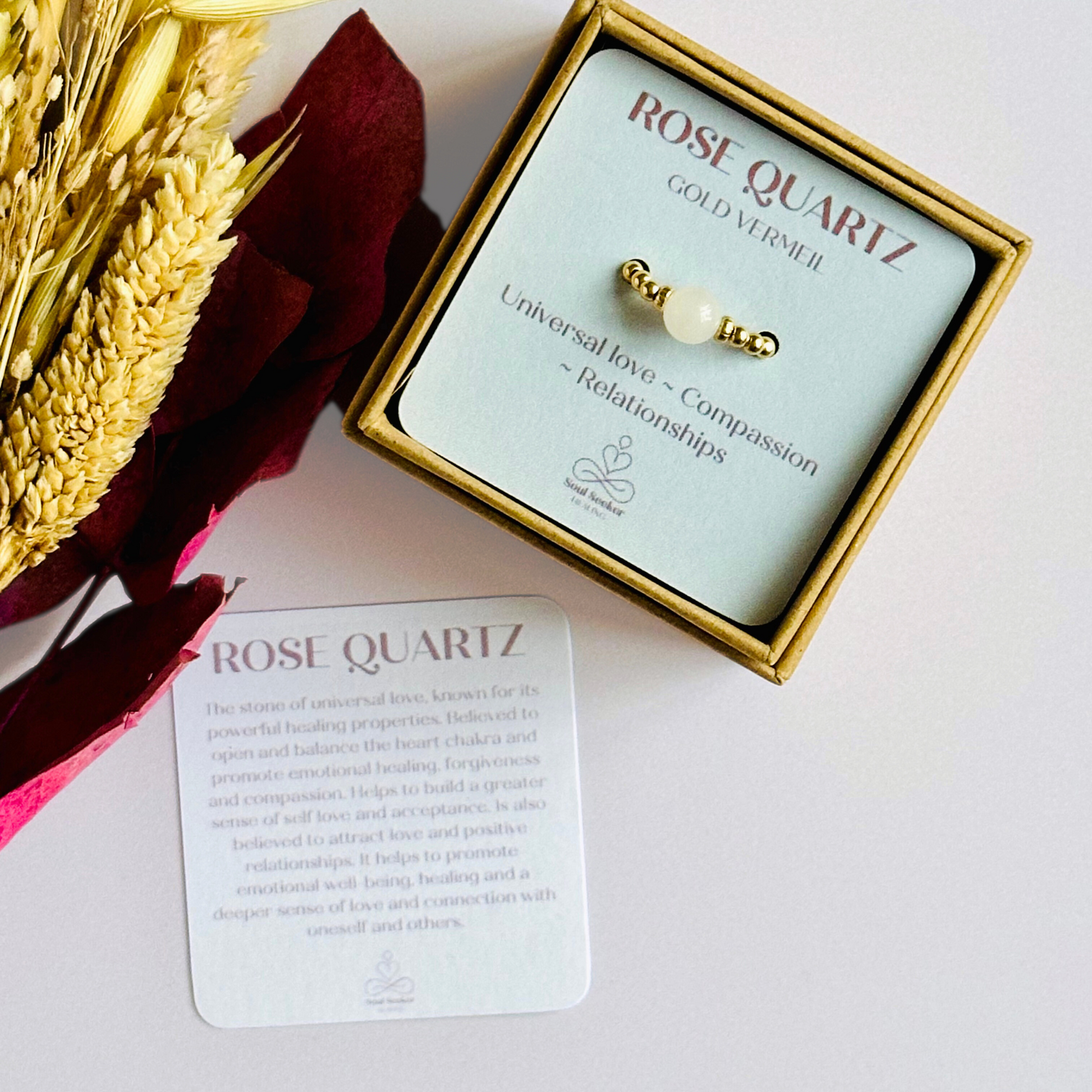 rose quartz ring, gold rose quartz ring, rose quartz ring gold, stretchy crystal ring, rose quartz jewellery, elasticated rose quartz ring