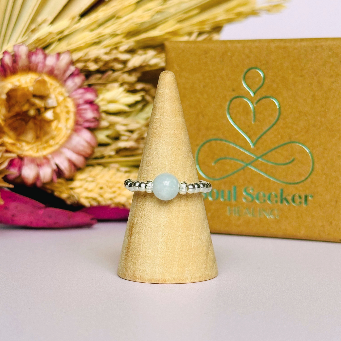 Sterling silver aquamarine ring, aquamarine ring, aquamarine ring silver, march birthstone, march birthstone ring