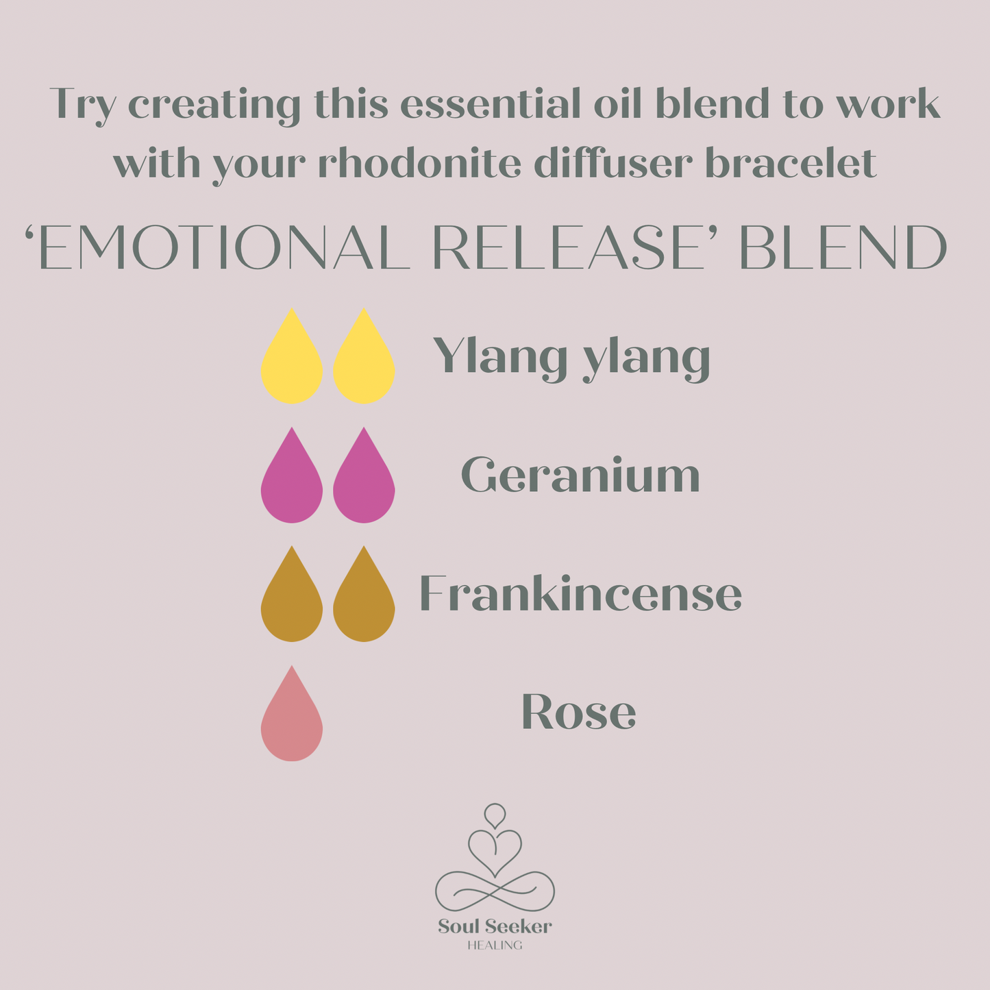 Rhodonite essential oil aromatherapy diffuser bracelet