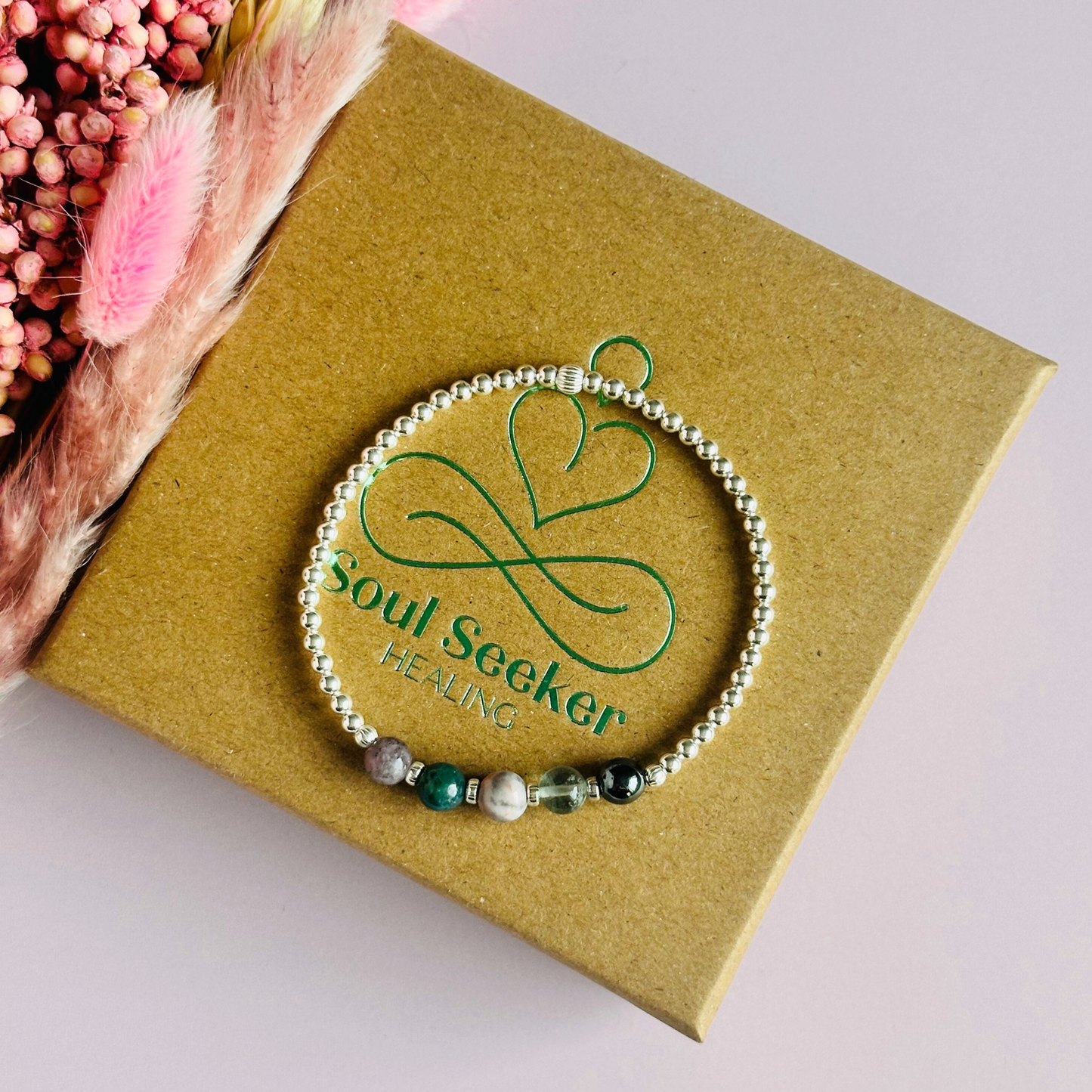 Sterling silver focus bracelet