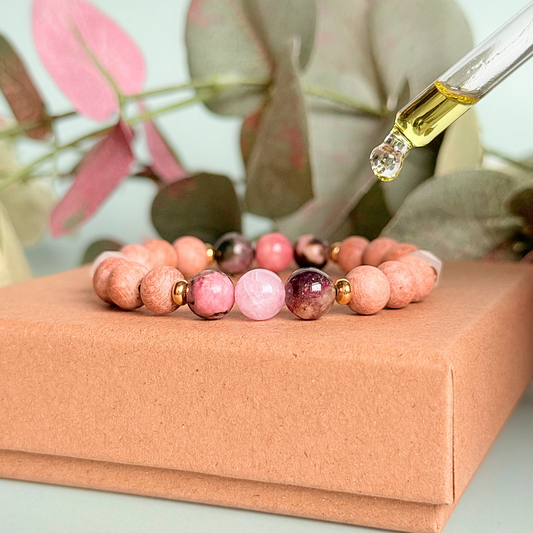 Self love essential oil diffuser bracelet