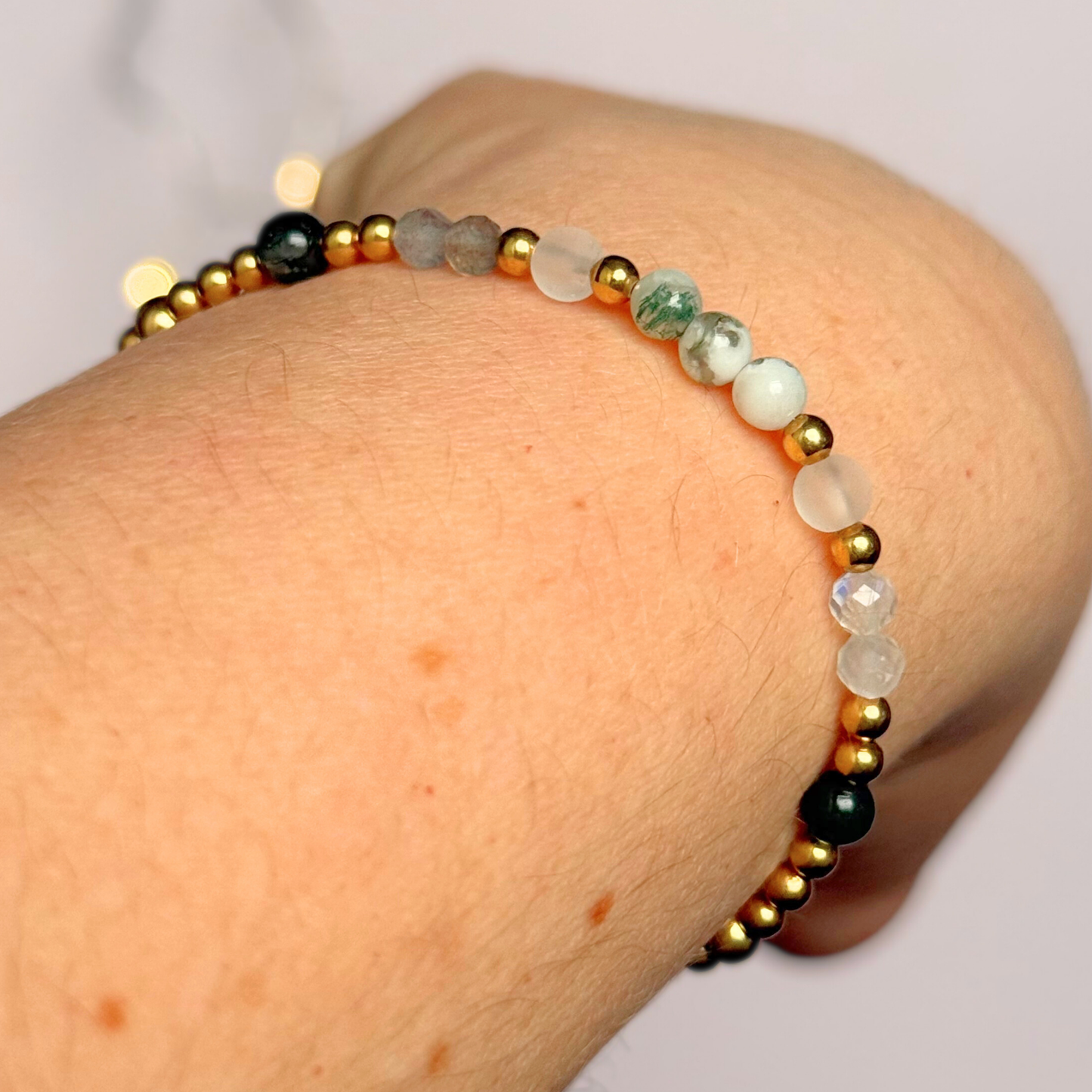 Under The Mistletoe festive crystal bracelet