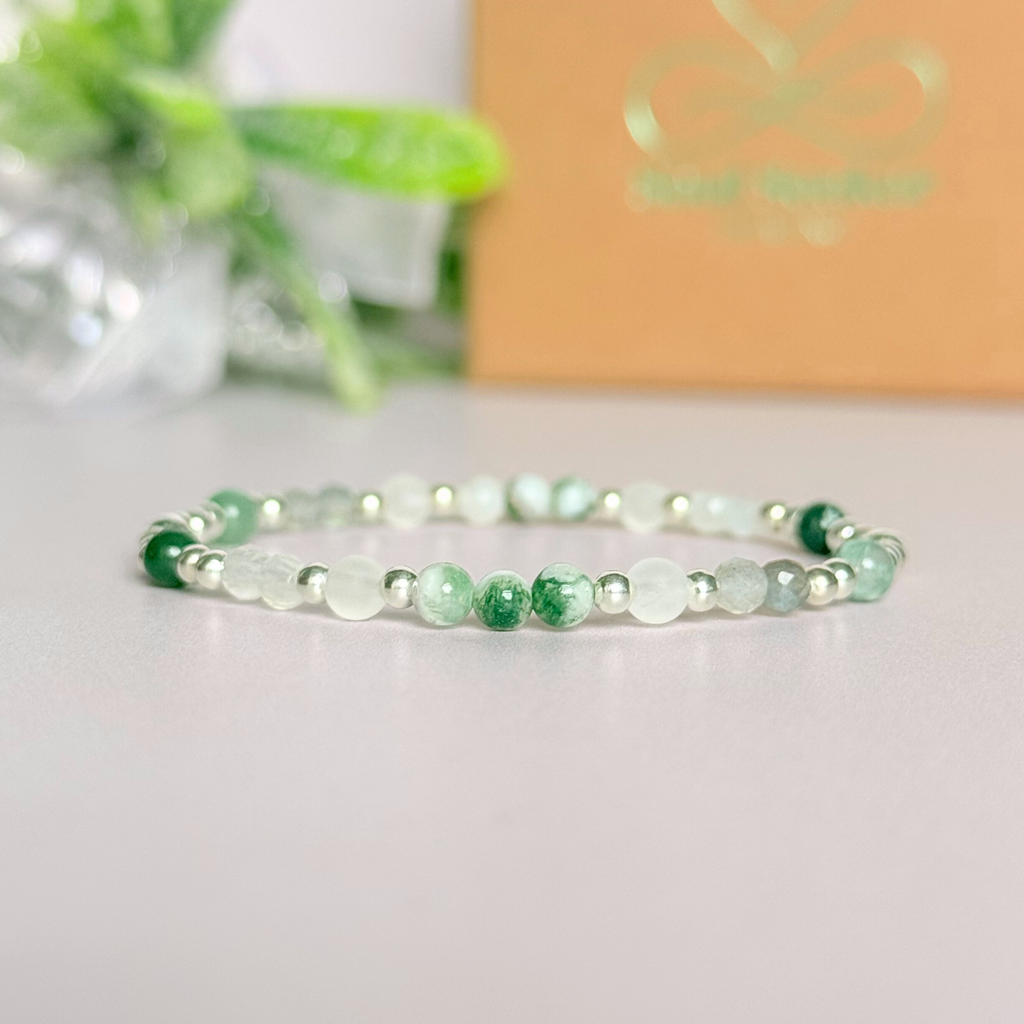 Under The Mistletoe festive crystal bracelet