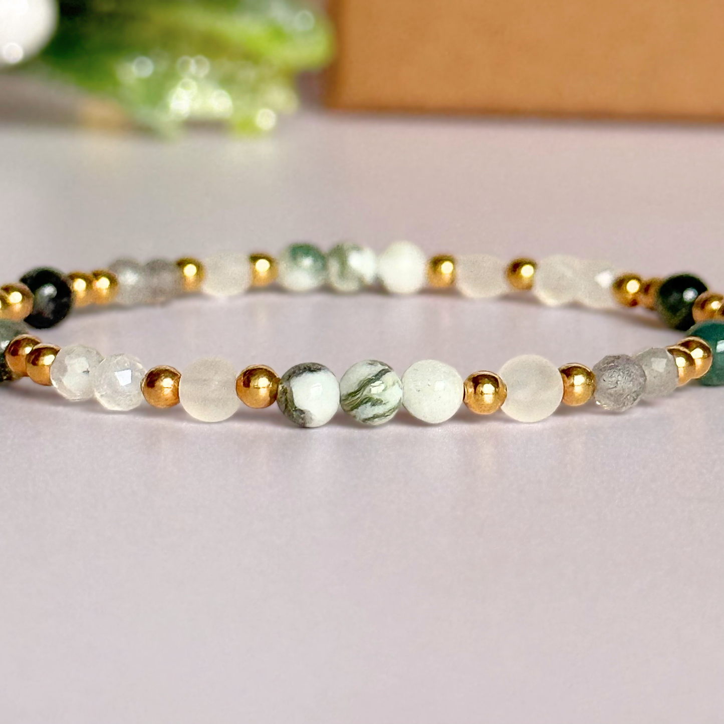 Under The Mistletoe festive crystal bracelet