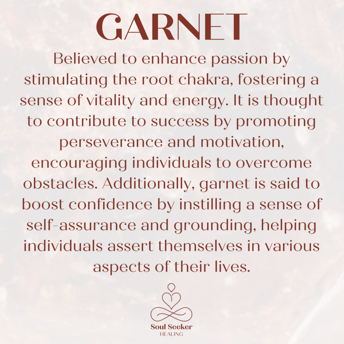 Garnet meaning, garnet properties, garnet benefits