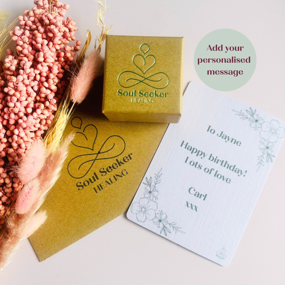 ‘Harvest Moon’ autumn inspired crystal bracelet