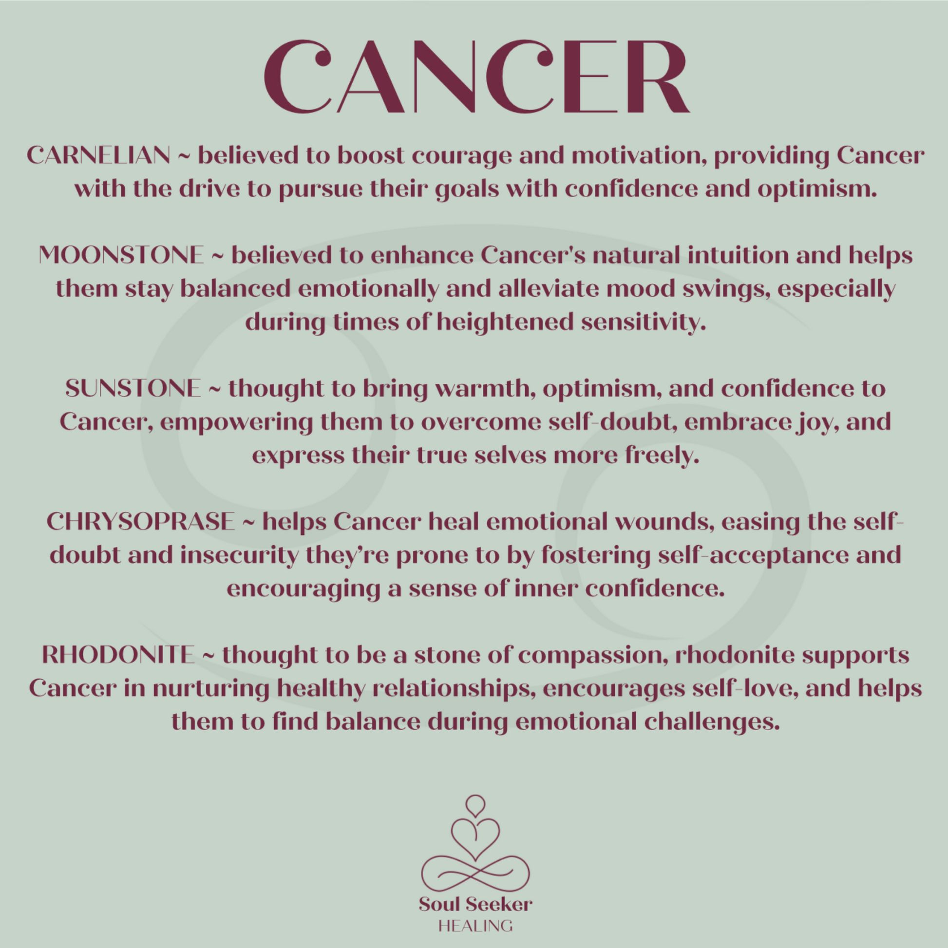 Cancer crystals 